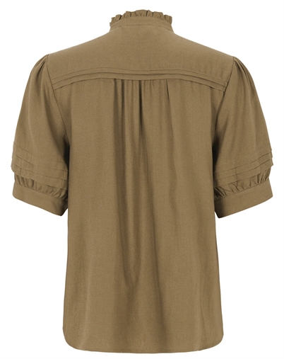 Soft Rebels - SRYindi Frill Bluse - Sepia